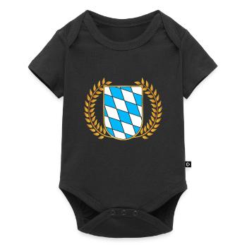État libre de Bavière Bavarois - Body à manches courtes Premium Bébé - noir - Devant