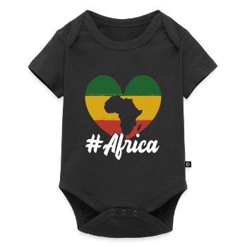 Safari Serengeti - Baby Premium short-sleeve bodysuit - black - Front