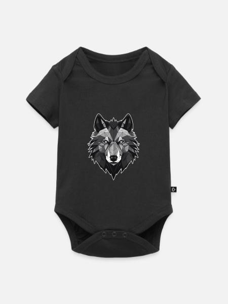 Wolf Bad Wolf - Baby Premium short-sleeve bodysuit - black