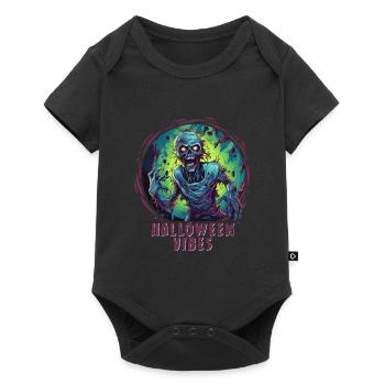 Halloween Creepy Horror Zombie - Baby Premium short-sleeve bodysuit - black - Front