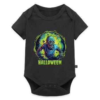 Halloween Creepy Horror Zombie - Baby Premium short-sleeve bodysuit - black - Front