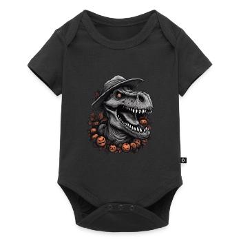Dinosaur Halloween Cute Sour Disguise - Baby Premium short-sleeve bodysuit - black - Front