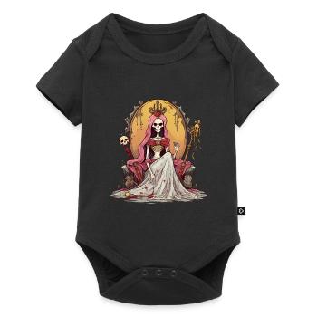 Halloween Skeleton Queen Sweet Sour Disguise - Baby Premium short-sleeve bodysuit - black - Front