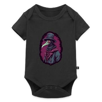 Peste Docteur Docteur Docteur - Body à manches courtes Premium Bébé - noir - Devant
