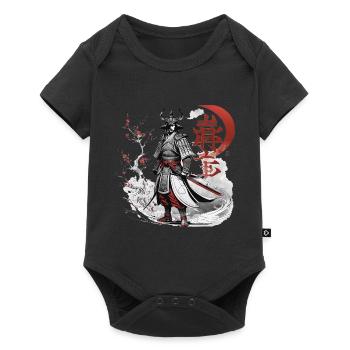 Japanese Samurai - Baby Premium short-sleeve bodysuit - black - Front