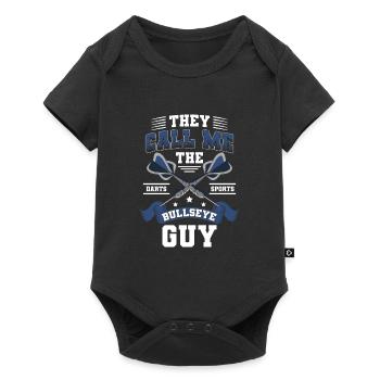 Darts Player Sports - Baby Premium short-sleeve bodysuit - black - Front