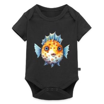 Blue Blowfish - Baby Premium short-sleeve bodysuit - black - Front