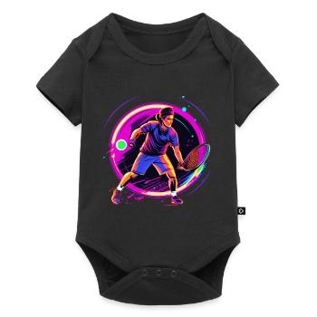 Tennis - Body à manches courtes Premium Bébé - noir - Devant