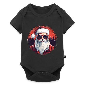Merry Christmas - Baby Premium short-sleeve bodysuit - black - Front