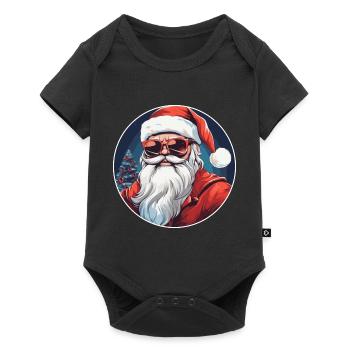 Merry Christmas - Baby Premium short-sleeve bodysuit - black - Front