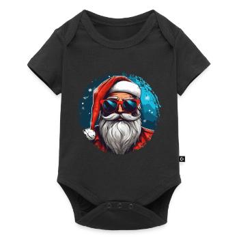 Merry Christmas - Baby Premium short-sleeve bodysuit - black - Front