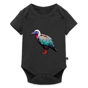Tête de vautour - Body à manches courtes Premium Bébé - noir - Devant