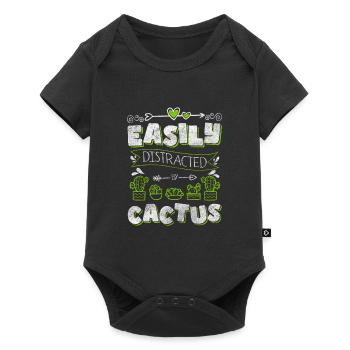 Cacti Prickly Gardener Sting - Baby Premium short-sleeve bodysuit - black - Front