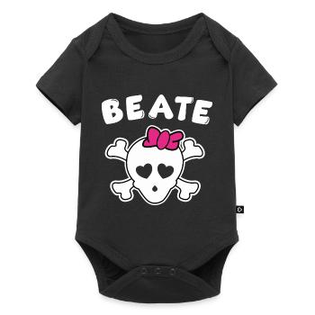 Pirate Beate Design for Girls and Women - Baby Premium short-sleeve bodysuit - black - Front
