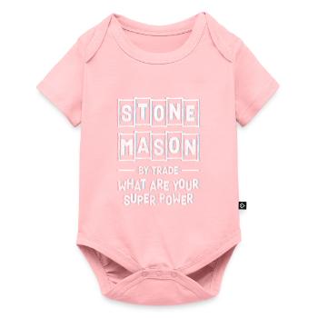 Sculptor Work Crafts - Baby Premium short-sleeve bodysuit - rose - Front