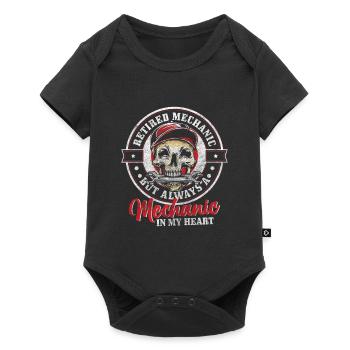 Mechanic Master Car Mechanic - Baby Premium short-sleeve bodysuit - black - Front