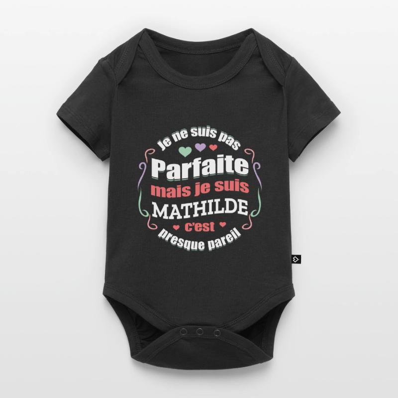 MATHILDE PARFAITE - PRENOM MATHILDE Body à manches courtes Premium Bébé