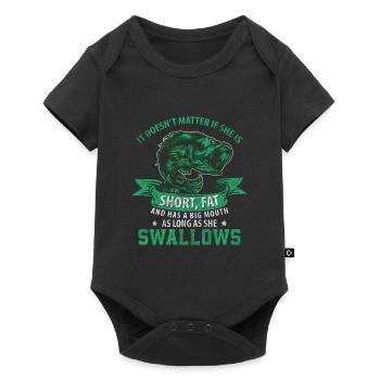 Fishing Boat Sport - Baby Premium short-sleeve bodysuit - black - Front