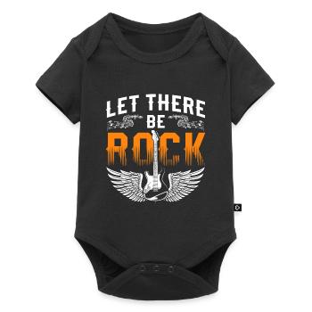 Music, Rock, Music, Music, Music - Baby Premium short-sleeve bodysuit - black - Front