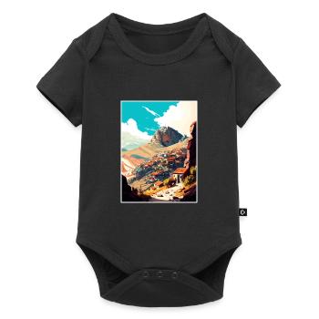 Afyonkarahisar Turkey Giftr Vintage Travel Poster - Baby Premium short-sleeve bodysuit - black - Front
