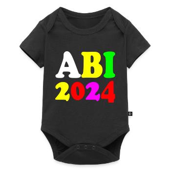 Abi 2024 - Baby Premium Kurzarmbody - Schwarz - Vorne