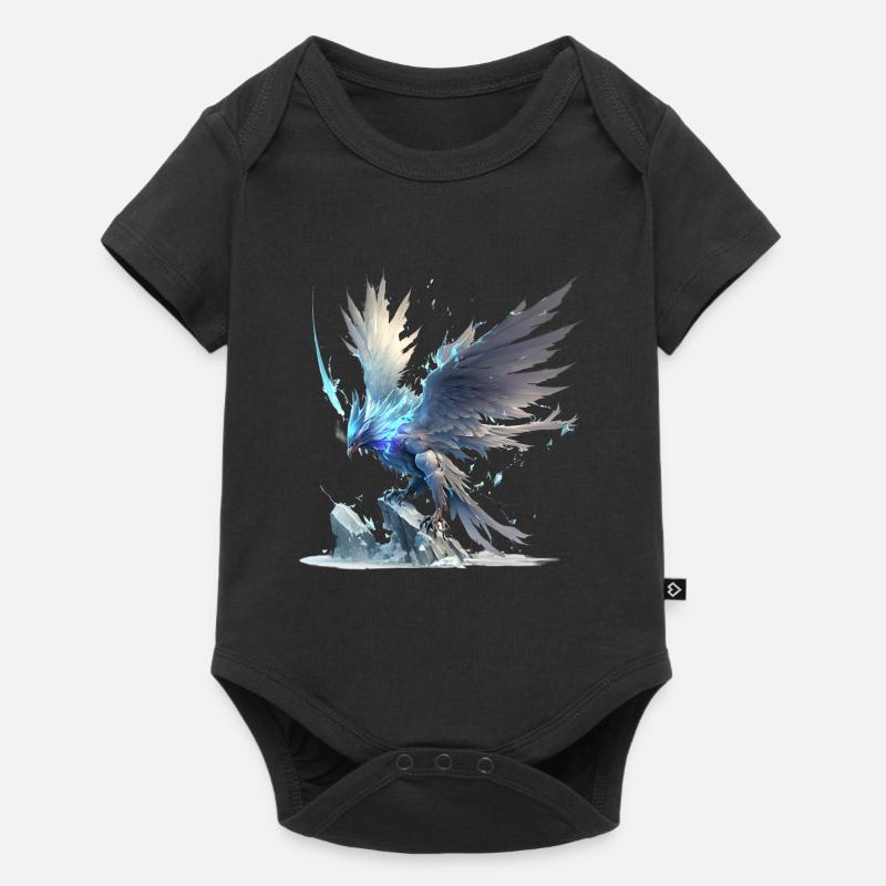 Eisphönix - Baby Premium Kurzarmbody - Schwarz