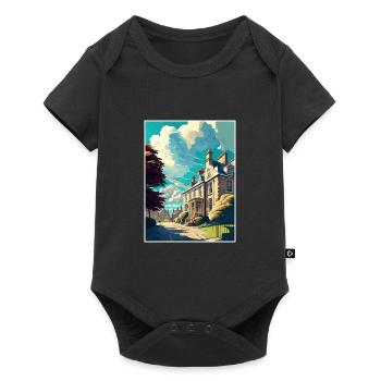 Chipping Norton England Vintage Travel Poster WPA - Baby Premium short-sleeve bodysuit - black - Front