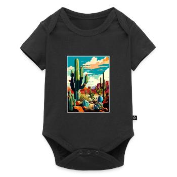 Orgelpfeifenkaktus National Monument Arizona Reisen - Baby Premium Kurzarmbody - Schwarz - Vorne