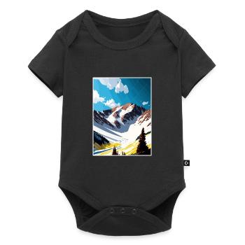 Arapahoe Basin Colorado Vintage Travel Poster WPA - Baby Premium short-sleeve bodysuit - black - Front