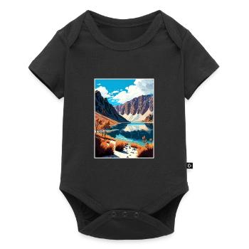 Convict Lake California Vintage Travel Poster WPA - Baby Premium short-sleeve bodysuit - black - Front