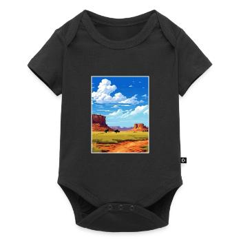 Torrey Utah Posters Vintage Travel Poster Souvenir - Baby Premium short-sleeve bodysuit - black - Front