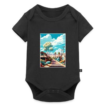 Gilbert Arizona Vintage Travel Poster WPA Souvenir - Baby Premium short-sleeve bodysuit - black - Front