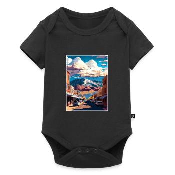 Salida Colorado Vintage Reiseposter WPA Souvenir - Baby Premium Kurzarmbody - Schwarz - Vorne