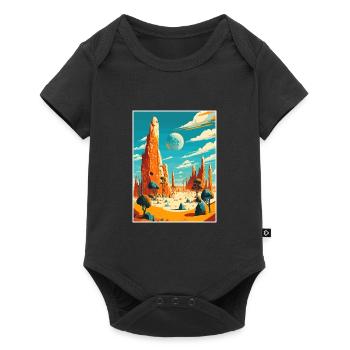 Pinnacles Au Australie Vintage Travel Poster WPA - Body à manches courtes Premium Bébé - noir - Devant