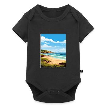 Wilsons Promontory National Park Reiseplakat - Baby Premium Kurzarmbody - Schwarz - Vorne