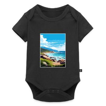 Wilsons Promontory National Park Reiseplakat - Baby Premium Kurzarmbody - Schwarz - Vorne