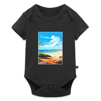 Cape Le Grand National Park Australia Souvenir - Baby Premium short-sleeve bodysuit - black - Front