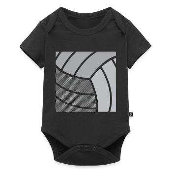 Volley-ball - Body à manches courtes Premium Bébé - noir - Devant