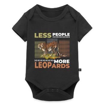 Safari Big Cat Cat Animal Welfare - Baby Premium short-sleeve bodysuit - black - Front