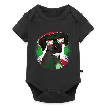 Burundi - Baby Premium short-sleeve bodysuit - black - Front