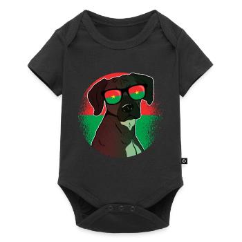 Burkina Faso - Body à manches courtes Premium Bébé - noir - Devant