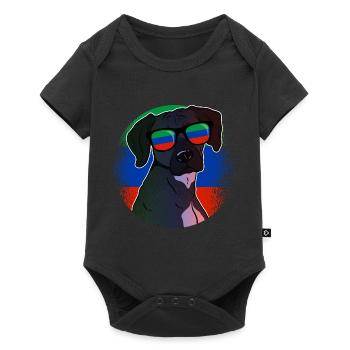 Daghestan - Body à manches courtes Premium Bébé - noir - Devant