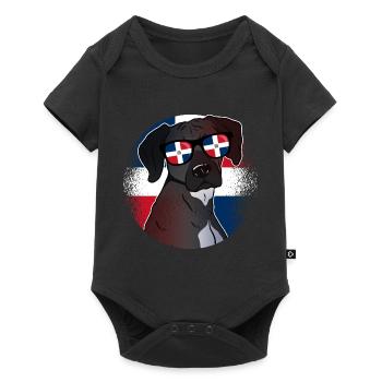 Dominican Republic - Baby Premium short-sleeve bodysuit - black - Front