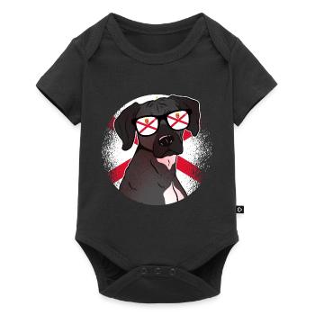 Jersey - Baby Premium short-sleeve bodysuit - black - Front
