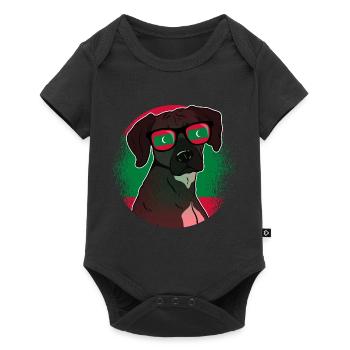 Maldives - Baby Premium short-sleeve bodysuit - black - Front
