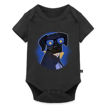 Kosovo - Baby Premium short-sleeve bodysuit - black - Front