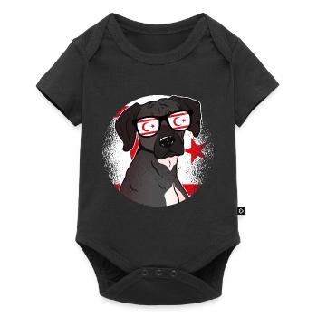 Northern Cyprus - Baby Premium short-sleeve bodysuit - black - Front