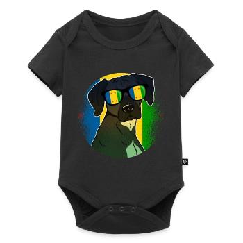 Ogoni - Body à manches courtes Premium Bébé - noir - Devant
