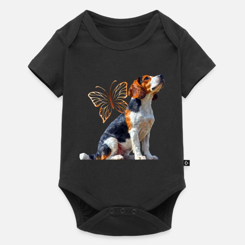 Foxhound - Baby Premium short-sleeve bodysuit - black