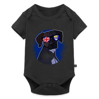 Sainte-Hélène - Body à manches courtes Premium Bébé - noir - Devant